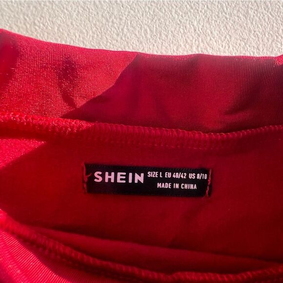 SHEIN Red Mini Dress - Picture 2 of 2